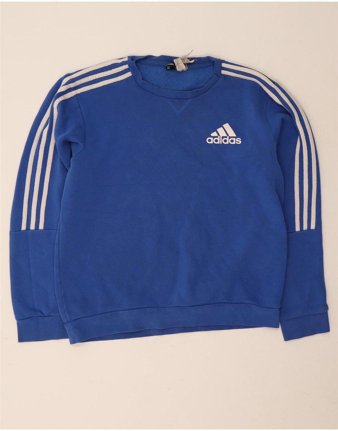 Felpa da donna Adidas Jumper UK 14 cotone blu medio
