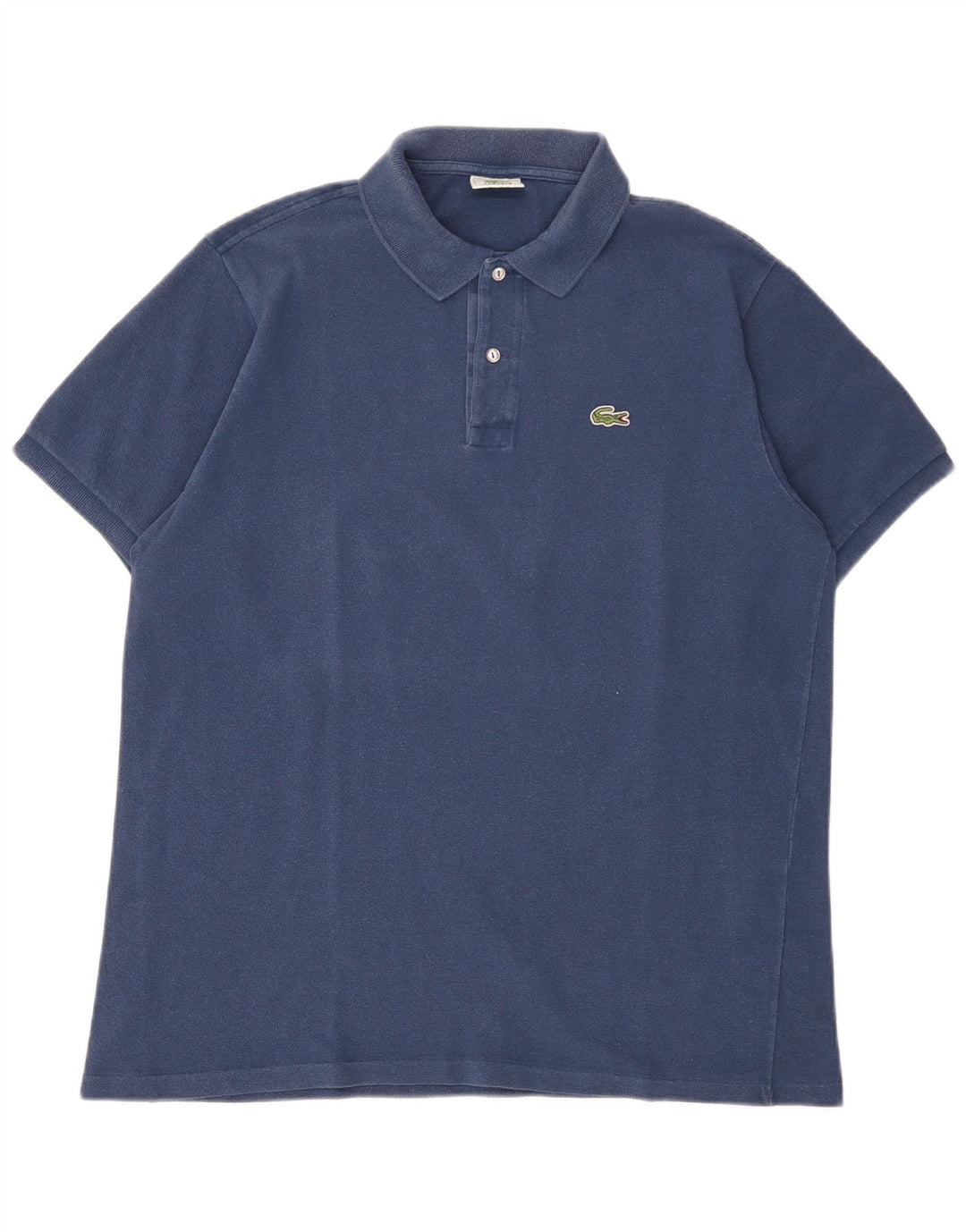 Polo da uomo Lacoste taglia 6 XL in cotone blu navy