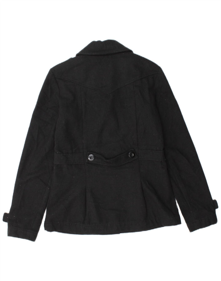 Cappotto da marinaio da donna BILLABONG UK 12 poliestere nero medio