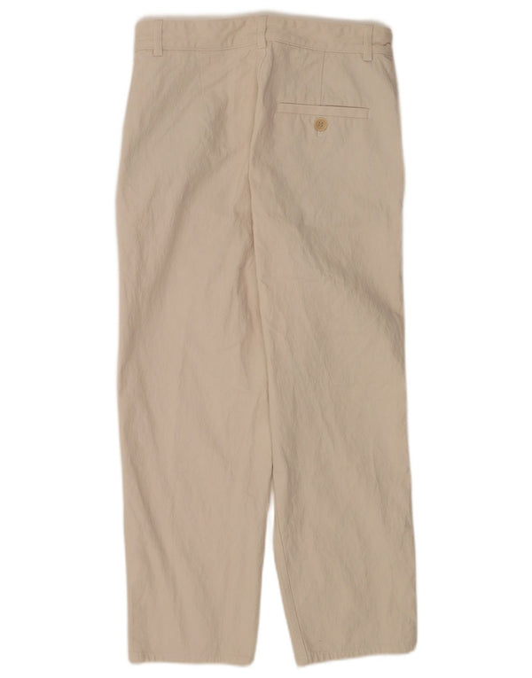 Pantaloni chino a vita alta da donna Cos EU 34 XS W28 L24 Cotone beige