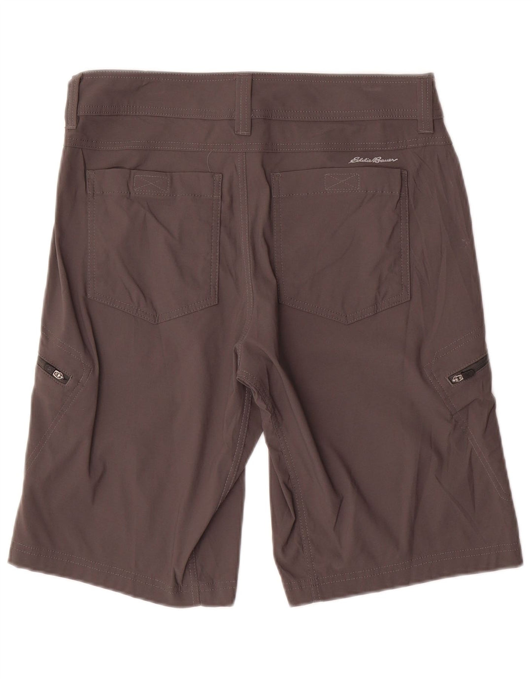Pantaloncini cargo da uomo EDDIE BAUER W30 Nylon grigio medio