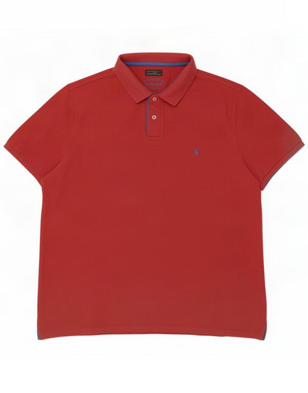 Joules Polo da uomo 2XL Rosa Cotone