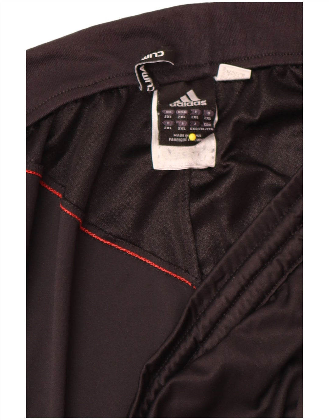 Pantaloncini sportivi Adidas Climalite da uomo 2XL poliestere nero