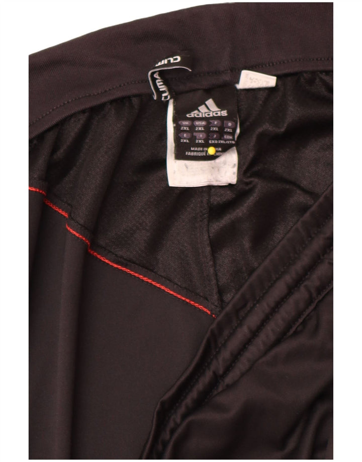 Pantaloncini sportivi Adidas Climalite da uomo 2XL poliestere nero