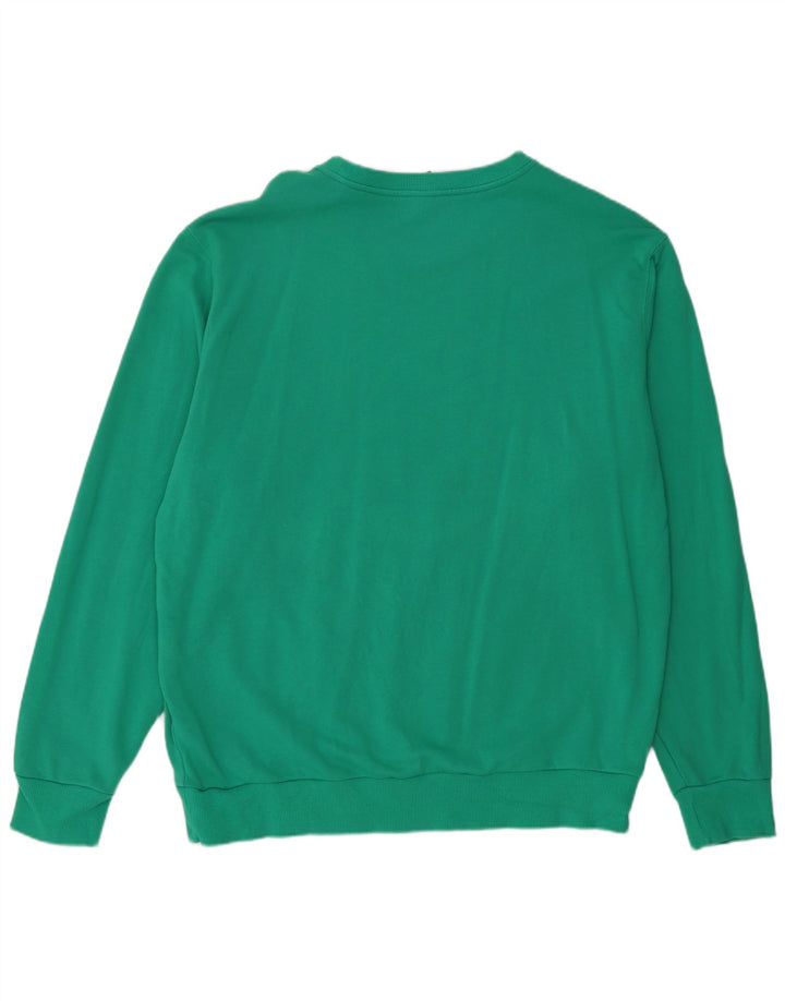 Felpa grafica da uomo North Sails 3XL in cotone verde