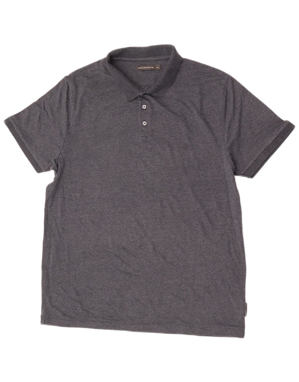Polo da uomo French Connection 2XL in cotone grigio