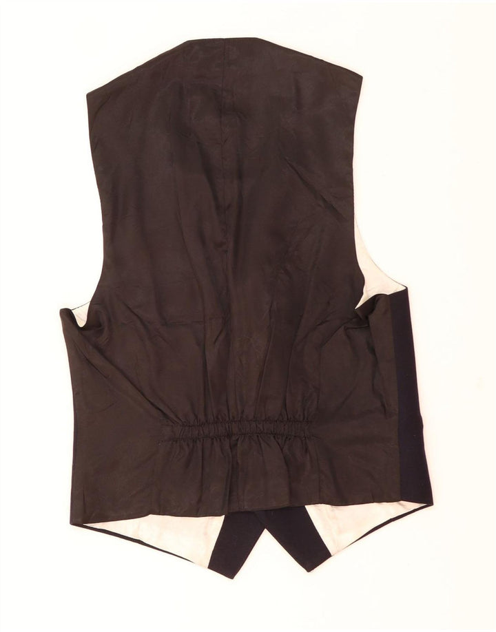 Gilet vintage da uomo piccolo blu navy