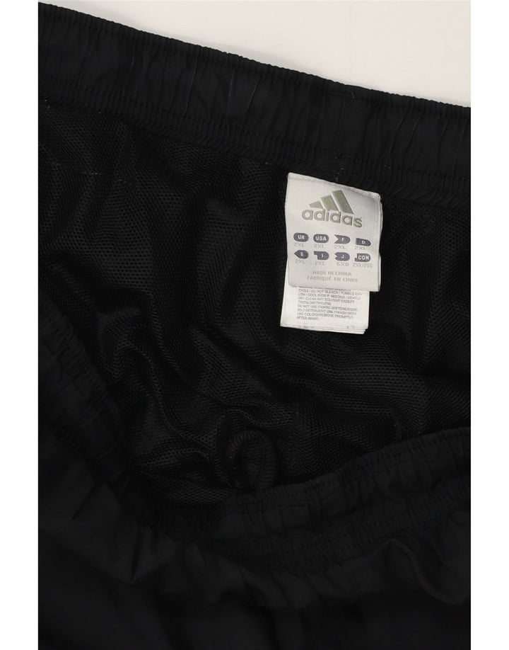 Pantaloni da tuta da uomo Adidas 2XL Poliestere color block nero