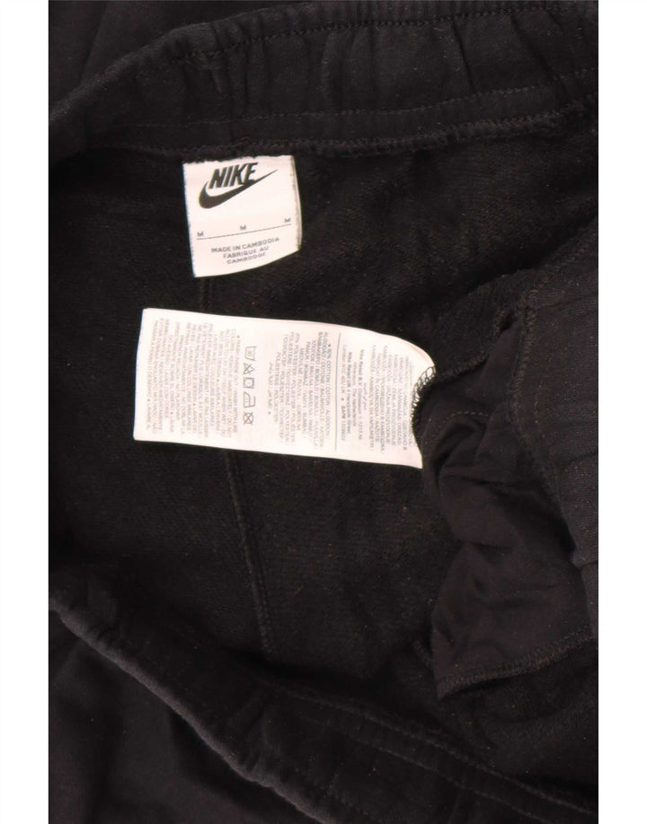Pantaloni da tuta Nike da uomo in cotone nero medio