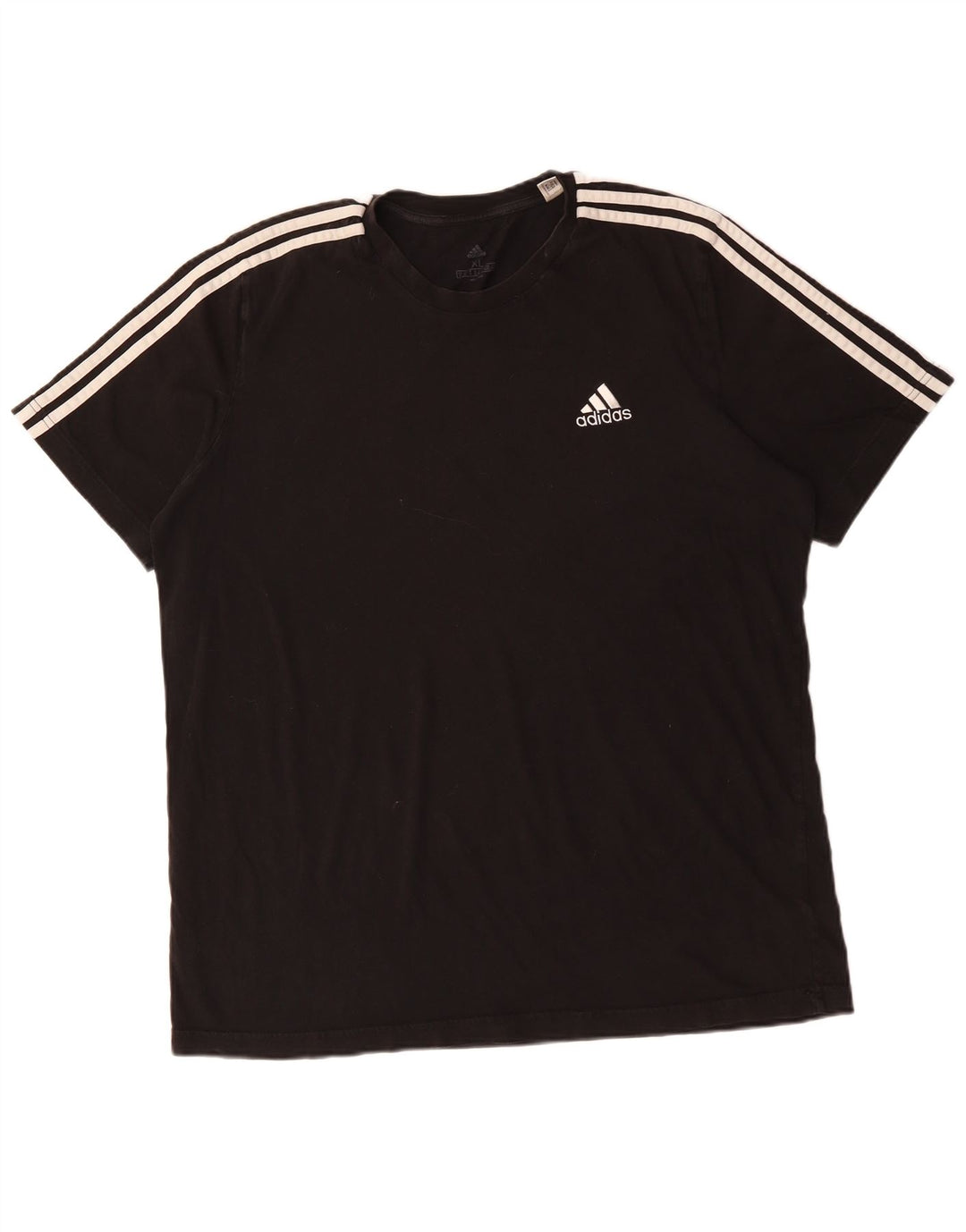 T-shirt da uomo Adidas Top XL in cotone nero