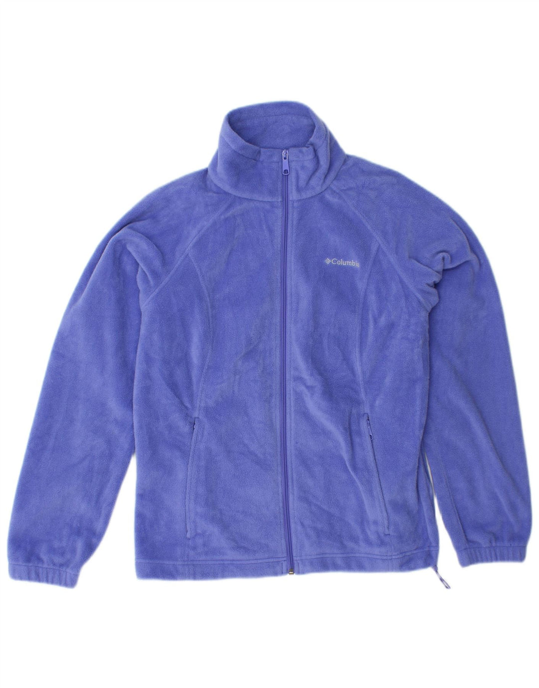 Giacca in pile da donna COLUMBIA UK 14 Poliestere viola medio