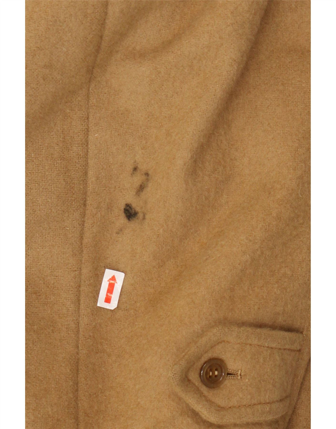 Cappotto Uomo Ballarini IT 56 3XL Beige Lana