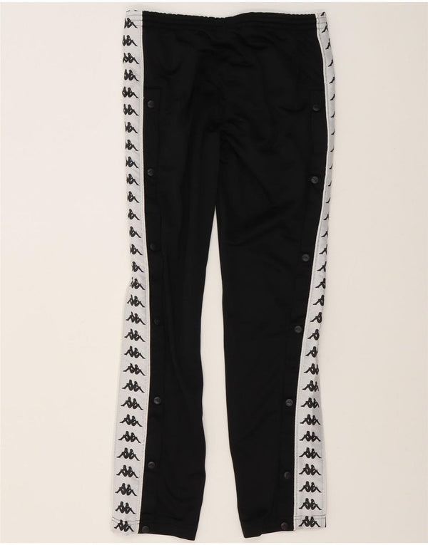 Pantaloni da tuta con grafica Kappa da donna UK 6 XS Poliestere color block nero