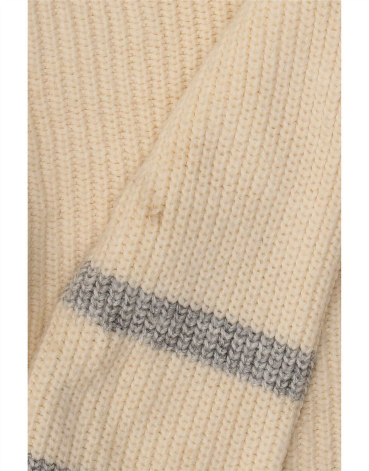 Maglione girocollo corto da donna Marks & Spencer UK 14 Beige medio