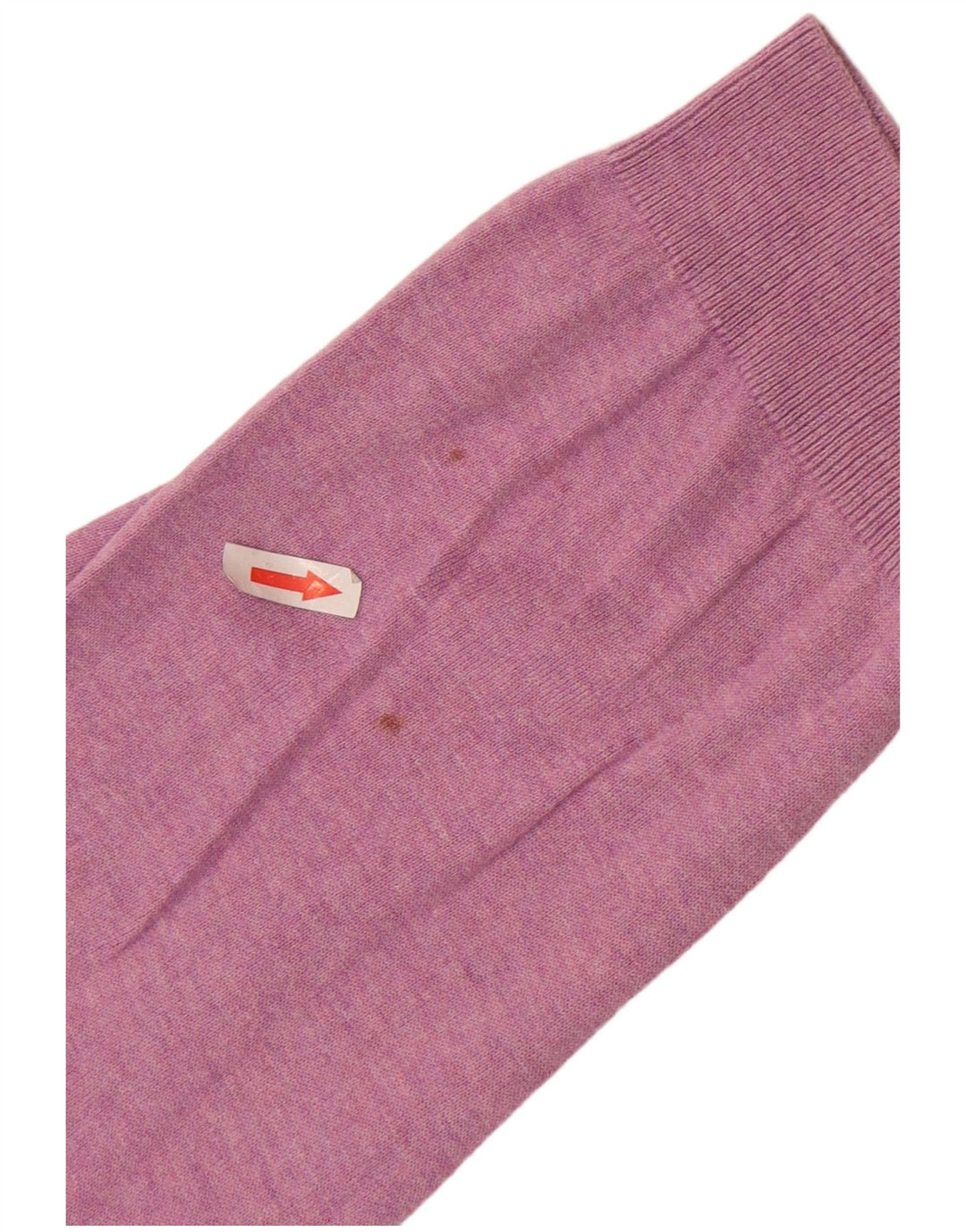 Maglione maglione con scollo a V da uomo Ted Baker taglia 6 2XL cotone rosa