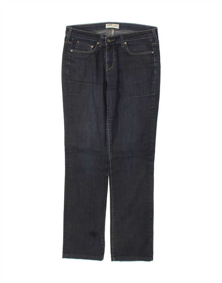 LEE Womens Straight Jeans W31 L30  Navy Blue Cotton Vintage Lee and Second-Hand Lee from Messina Hembry 