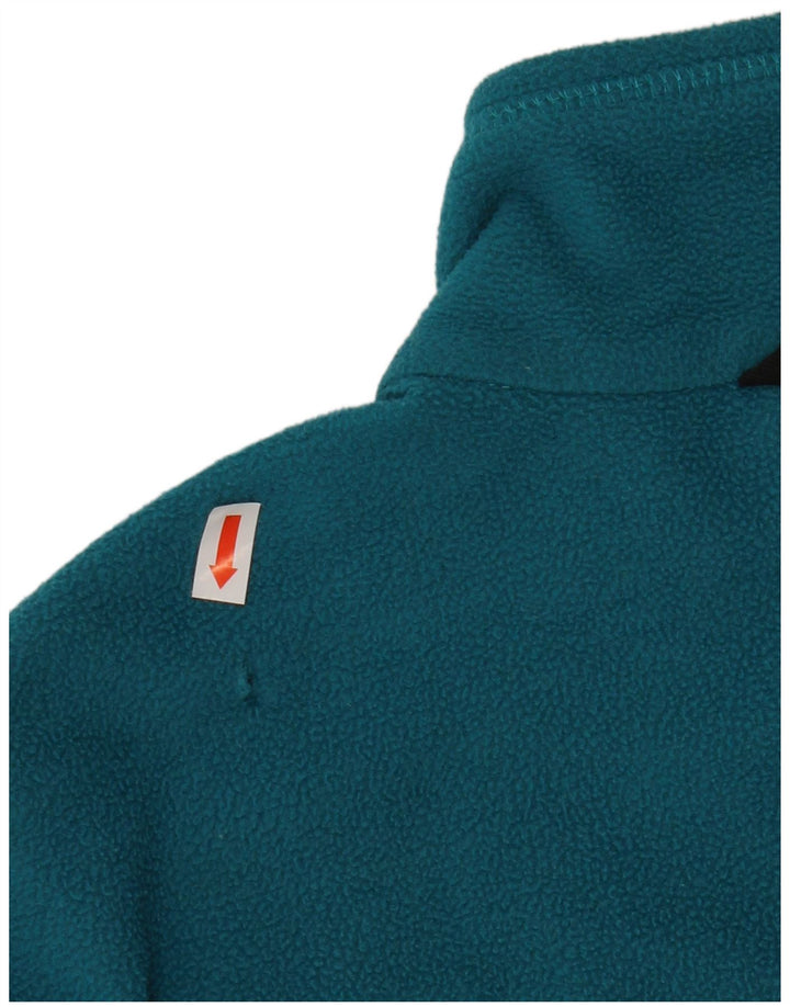 Giacca in pile da donna JACK WOLFSKIN UK 12/14 Poliestere blu medio