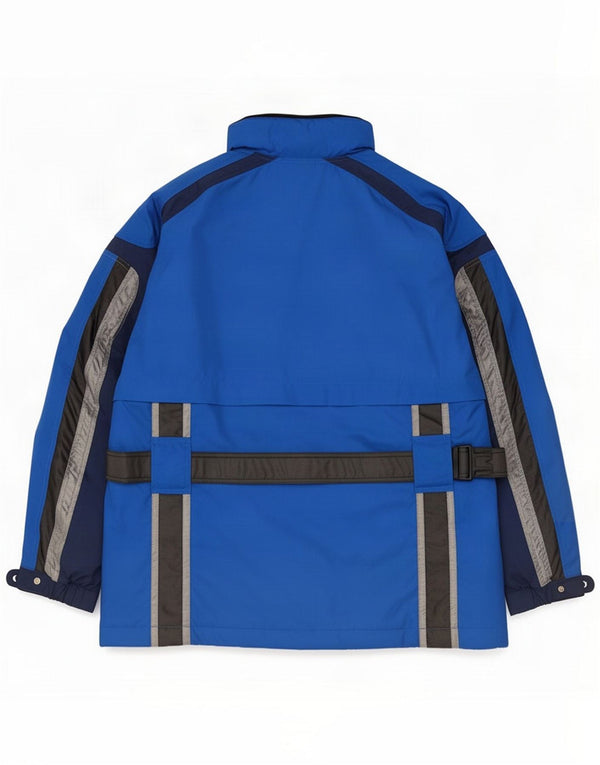 Giacca da sci da uomo vestibilità ampia Ellesse UK 36 Small Blue Colourblock Poliestere