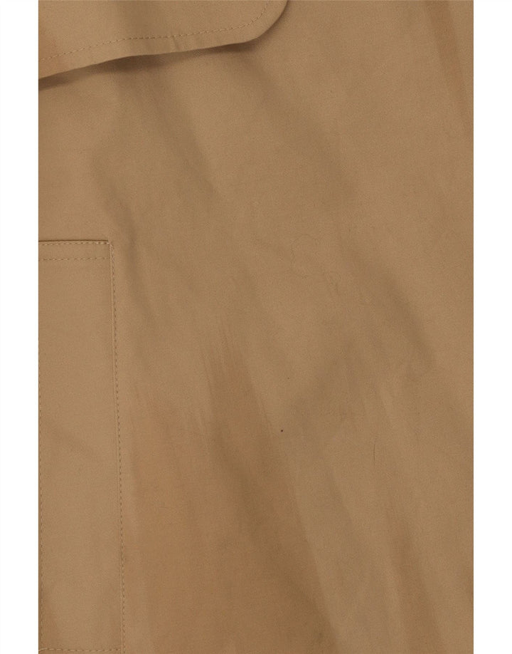 Trench da uomo Marks & Spencer UK 10 piccolo cotone beige