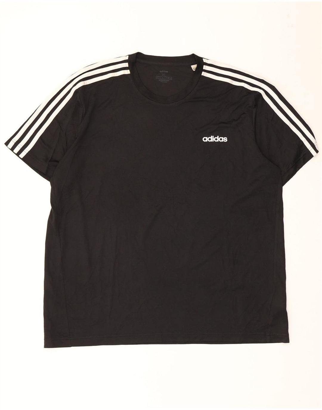 T-shirt ADIDAS da uomo Aeroready XL nera in poliestere