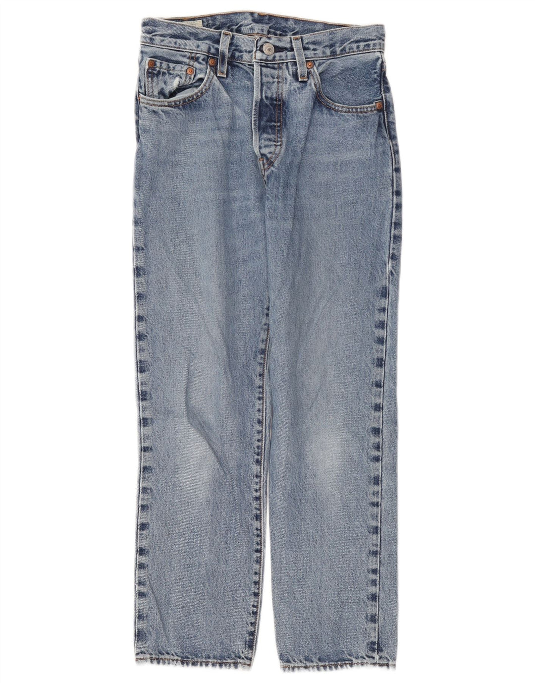 Jeans dritti Levi's 501 da donna W25 L26 cotone blu