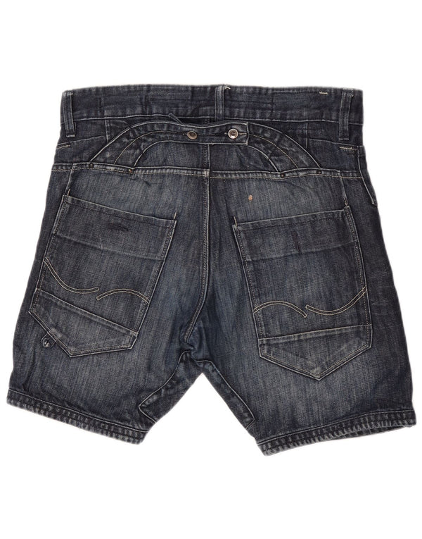 Pantaloncini di jeans da uomo Jack & Jones grandi W34 blu navy