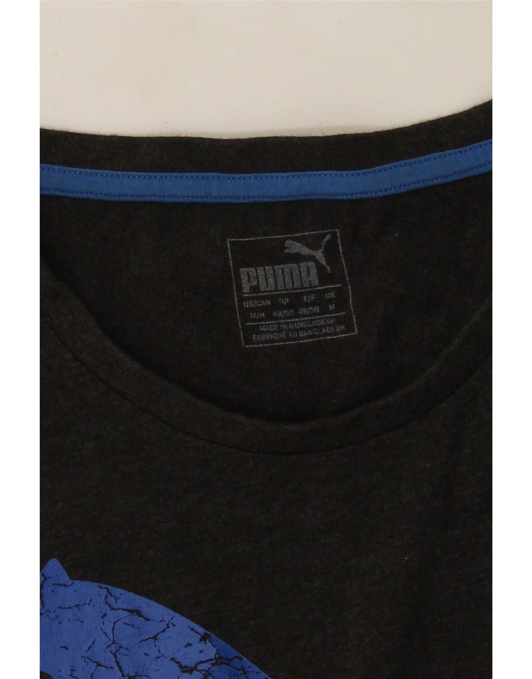 T-shirt grafica da uomo Puma Top grigio medio