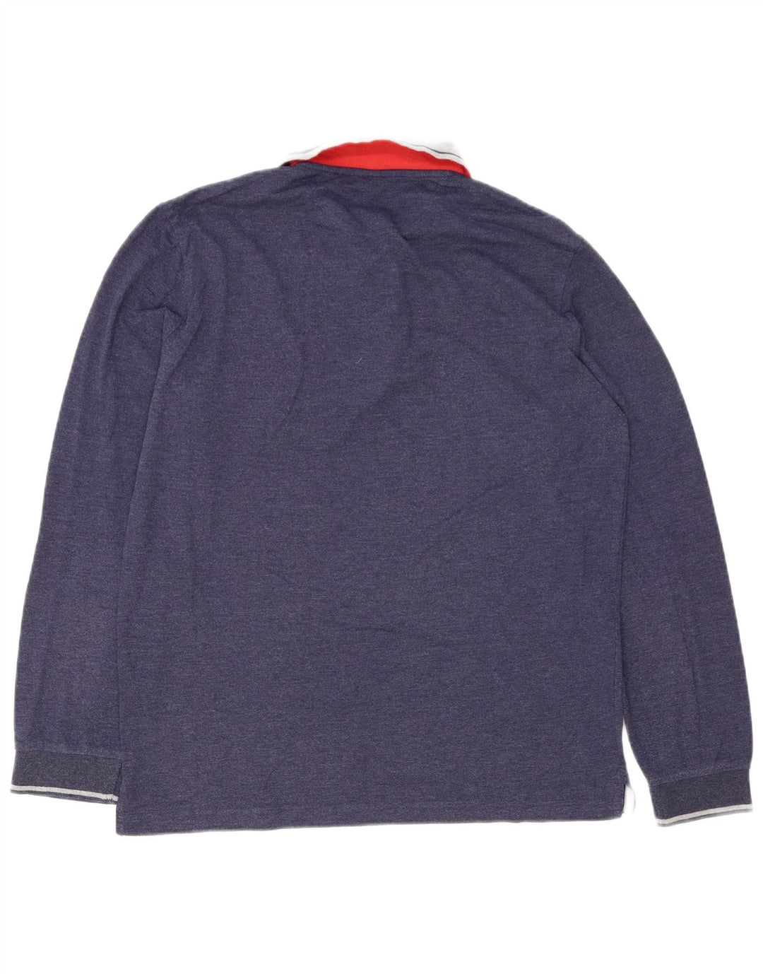 Polo da rugby da uomo a maniche lunghe Champion, blu navy medio