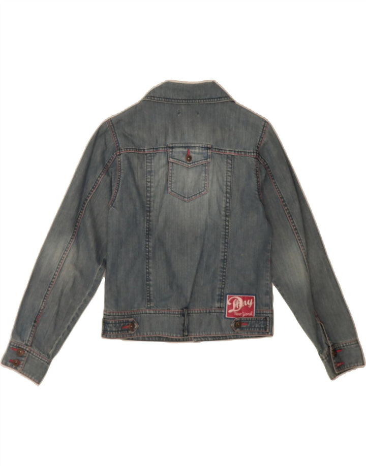 DKNY Girls Denim Jacket 13-14 Years Blue Vintage Dkny and Second-Hand Dkny from Messina Hembry 