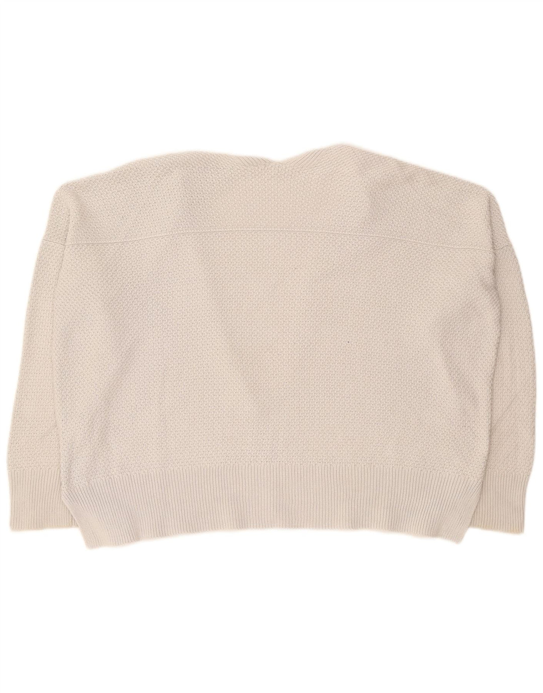Maglione cardigan oversize da donna Gap UK 16 grande cotone grigio