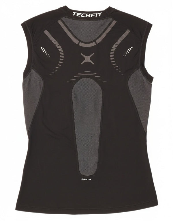 Canottiera grafica Adidas Climacool da donna UK 18 XL Black Colourblock