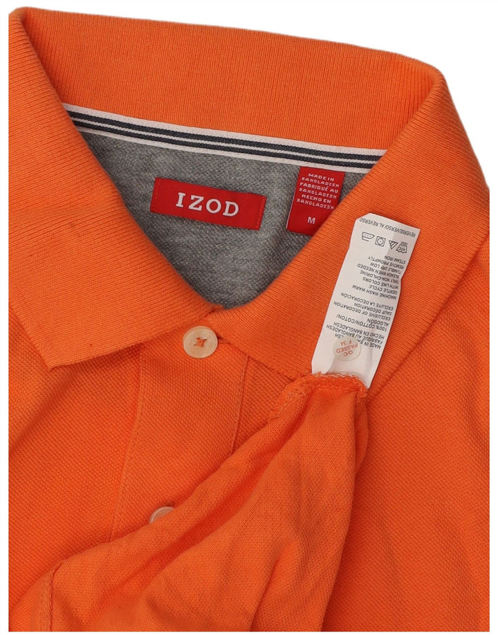 Polo da uomo IZOD in cotone arancione medio