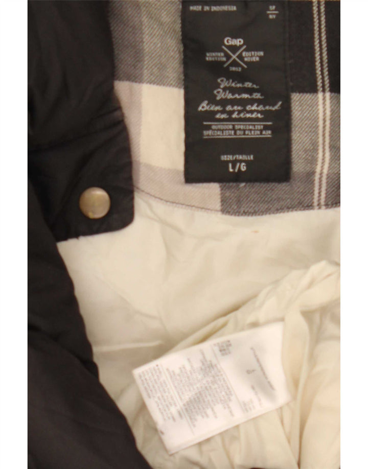 Gilet imbottito da donna Gap UK 16 grande poliestere nero