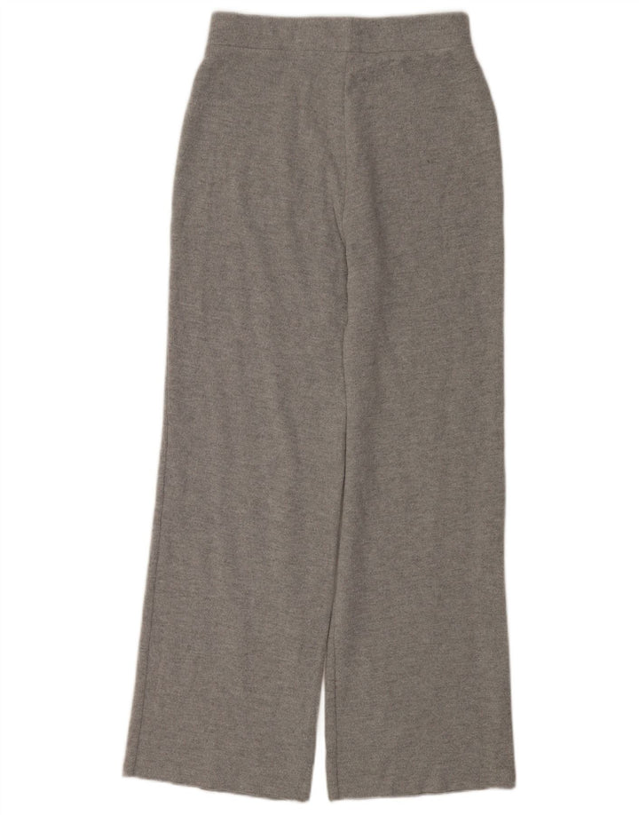 Pantaloni della tuta da donna Zara UK 10 piccoli poliestere grigio