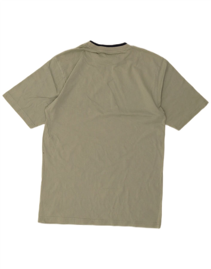 T-shirt da uomo Asics Top Large in cotone verde