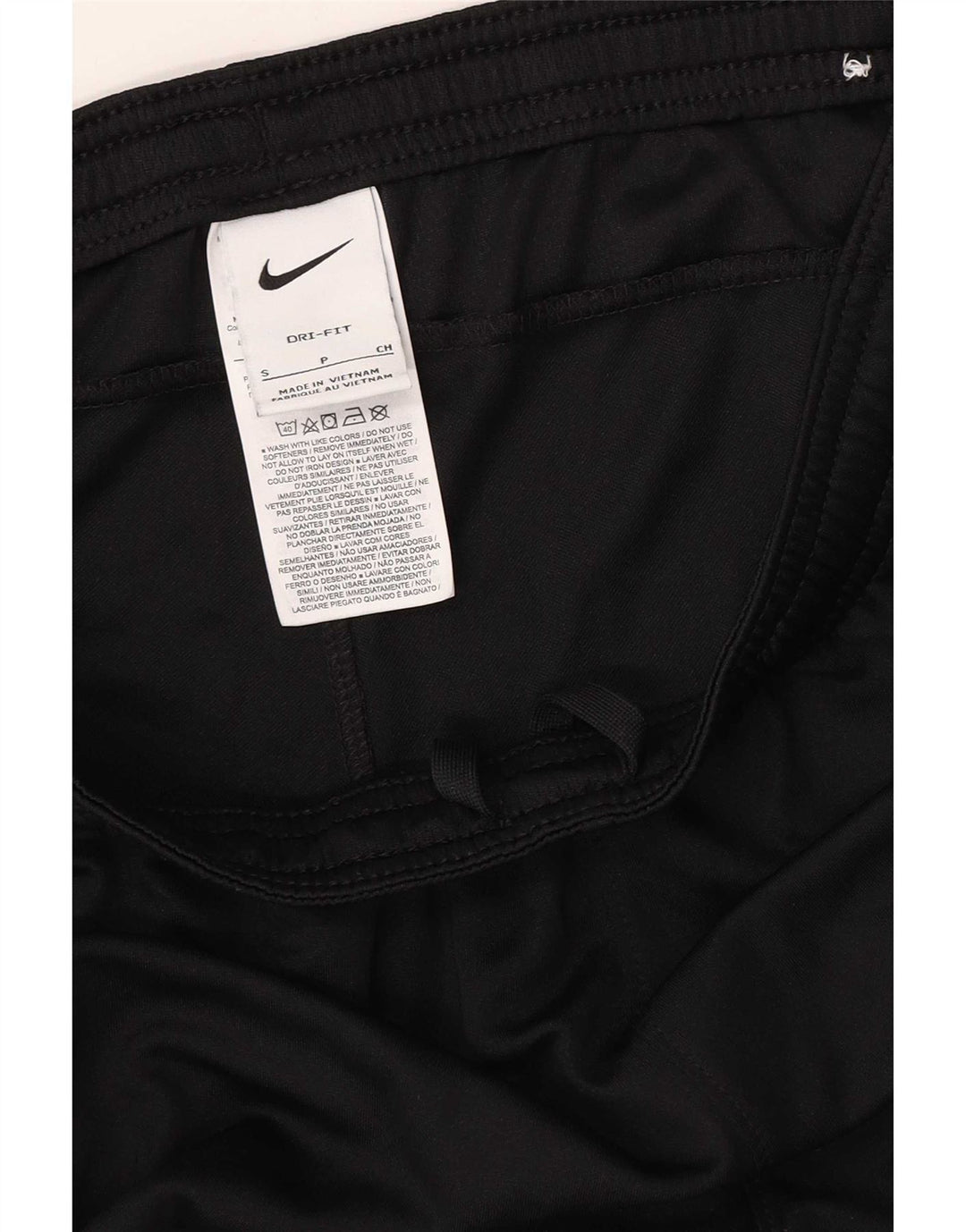 Nike Pantaloncini sportivi grafici da uomo piccoli sportivi in poliestere nero