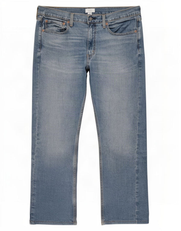 Levi's Uomo 513 Slim Jeans dritti W34 L32 Cotone Blu