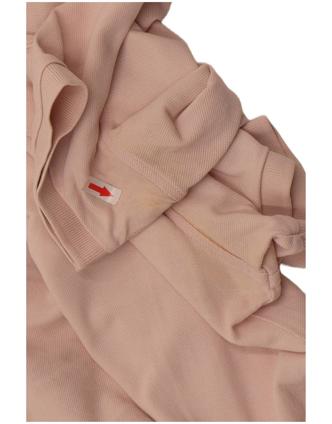 Polo da donna Burberry UK 16 grande cotone rosa