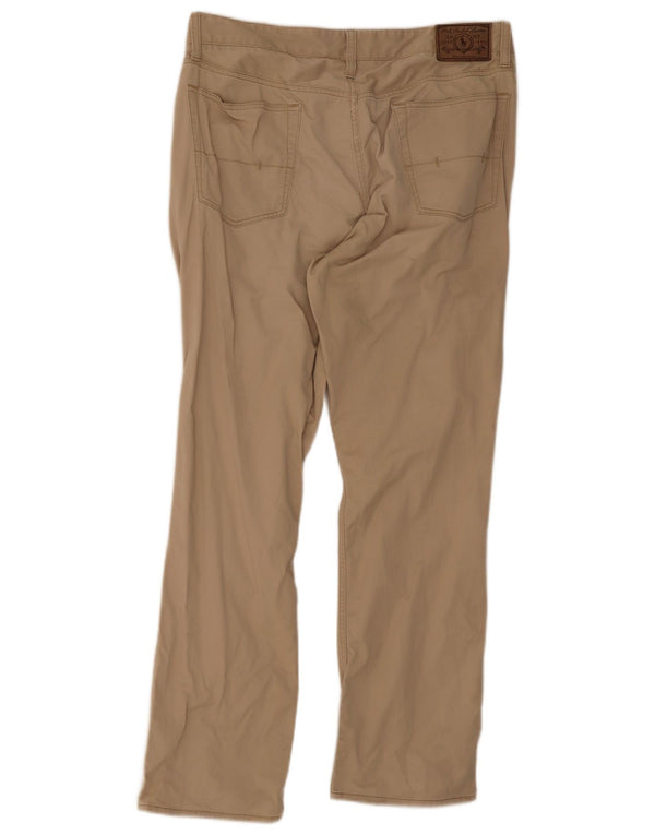 Pantaloni cargo slim da uomo Polo Ralph Lauren W36 L32 in cotone beige