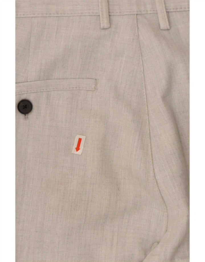 Pantaloni chino slim da uomo Zara EU 40 medio W31 L28 grigio