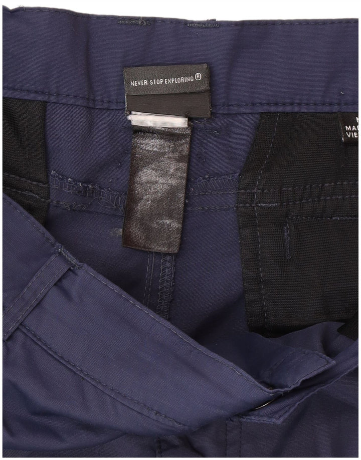Pantaloncini cargo da uomo The North Face medi W36 poliestere blu navy