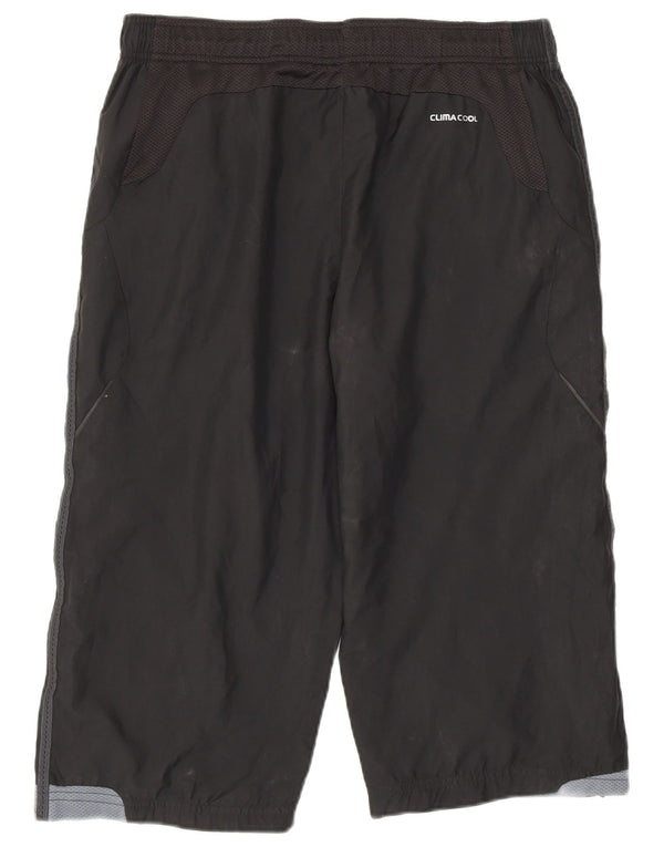 Pantaloncini sportivi Adidas Clima 365 Bermuda da uomo grandi color nero