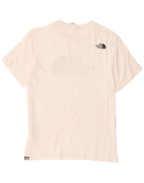 T-shirt grafica da uomo The North Face Top in cotone bianco medio