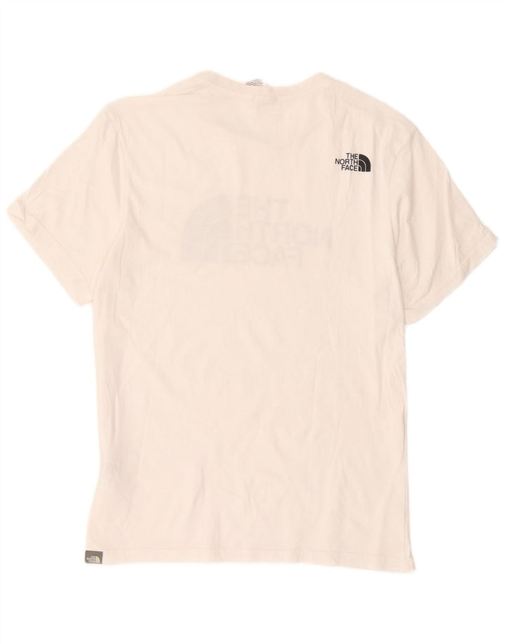 T-shirt grafica da uomo The North Face Top in cotone bianco medio
