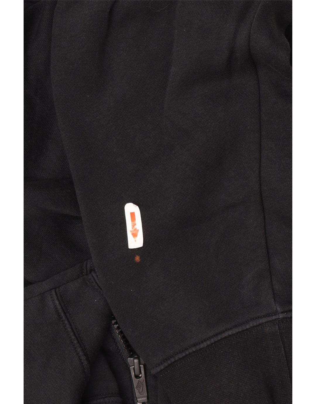 Giacca da ginnastica da uomo Nike, giacca media, in cotone nero