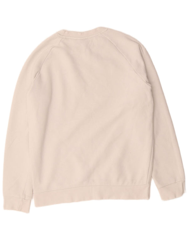 Felpa Adidas Uomo Maglione Piccolo Cotone Bianco