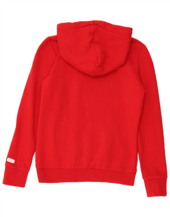 Felpa con cappuccio grafica da donna Superdry UK 10 Small rossa