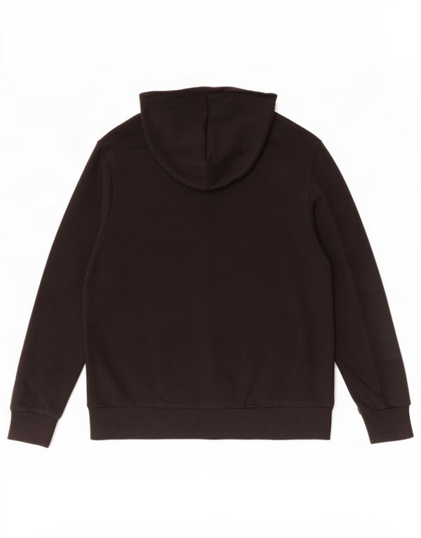 Jack & Jones Mens Hoodie Jumper XL Black Cotton