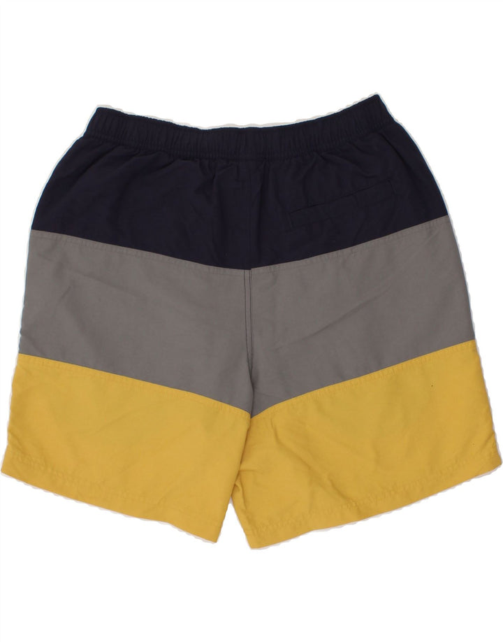 L.L.BEAN Mens Swimming Shorts Medium  Multicoloured Colourblock Nylon Vintage L.L.Bean and Second-Hand L.L.Bean from Messina Hembry 