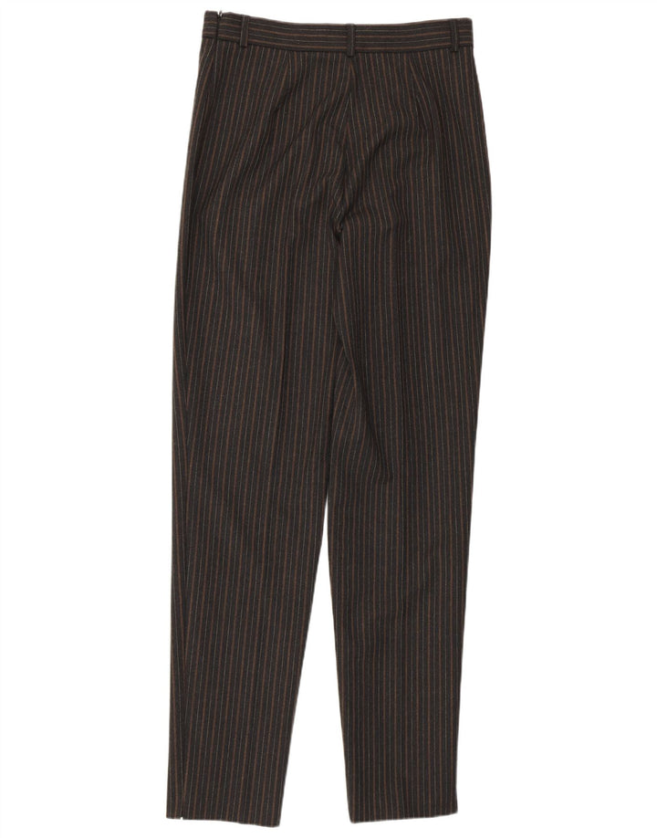 Pantaloni casual a vita alta da donna LES COPAINS IT 46 Large W30 L33 Nero